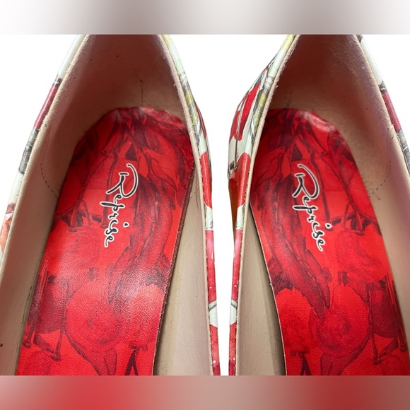 Reprise Cherry Blossom Heels Size 9 - Picture 5 of 9